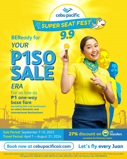 Cebu Pacific BER Sale